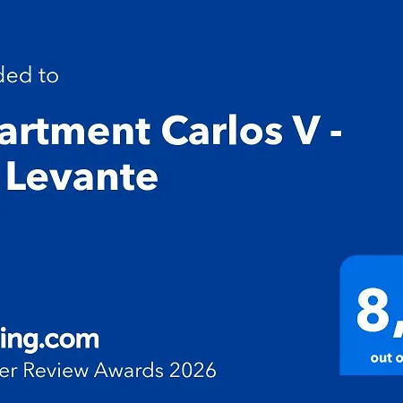 아파트 Carlos V - 1a Levante 베니돔